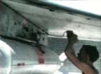 Picture of a Rick Norris bomb loading frame. Click on this picture to
start the video.