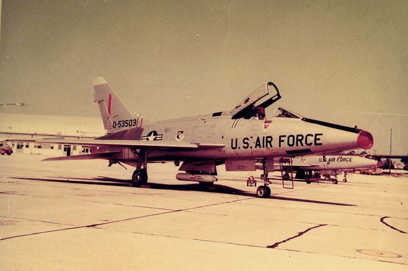 F-100D #55-3503, Project Pave Arrow, Eglin AFB, FL