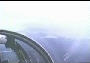 View from an F-100 cockpit during a pass. Click on this 
          picture to start the video.